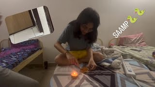 CHITKARA K HOSTEL MAIN SAAMP🐍🥲VLOG 28 [upl. by Nallaf]