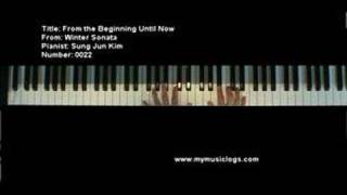 From the Beginning Until Now  Winter Sonata  Piano [upl. by Berty598]