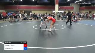 43 kg Semifinal Erica Pastoriza Wyoming Seminary Wrestling Club vs Emaline Hicks Michigan Revolu [upl. by Romy]