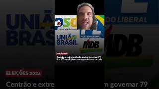 Direita e extrema direita podem controlar 79 dos 103 municipios com segundo turno no Brasil [upl. by Box600]