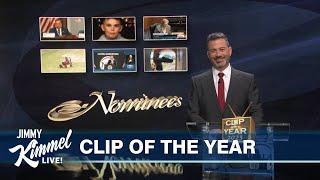 Jimmy Kimmel Declares Viral Clip of the Year 2023 [upl. by Htabmas]