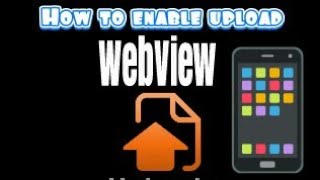 How to enable upload in webview using sketchware [upl. by Magnusson696]