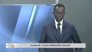 PRÉSIDENTIELLE2024  TEMPS DANTENNE AMADOU BA  Coalition BENNO BOKK YAAKAAR [upl. by Nana]