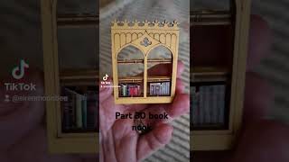 Part 30 book nook booknook magiclibrary craft miniature [upl. by Ainoz267]