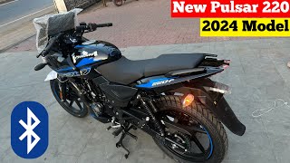 Bajaj pulsar 220f new model 2024 Review  Price amp features  pulsar 220  pulsar 220f  pulsar bike [upl. by Ueihttam930]