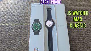 JS Watch 6 Max Classic  Rotating Frame  Model 2024  ASMR [upl. by Ydnys]