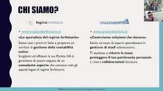 Webinar 5 errori da evitare in regime forfettario [upl. by Mian225]