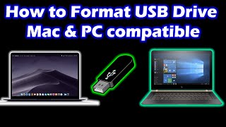 How to Format USB for Mac and PC Compatibility [upl. by Davin763]