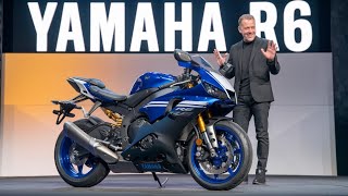 2025 Yamaha R6 Unleashing Supersport Power and Precision [upl. by Palmore]