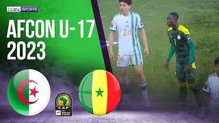 Algeria vs Senegal  AFCON U17 HIGHLIGHTS  05022023  beIN SPORTS USA [upl. by Anoek]