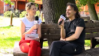 Senftenberg Pippo Pollina im Sommerinterview  LAUSITZWELLE [upl. by Neenwahs411]