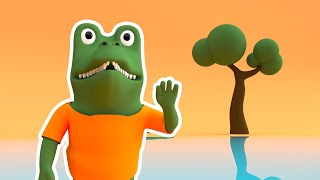 LES AMIMOS Ah les crocodiles  Comptines et chansons pour enfants [upl. by Naujej]