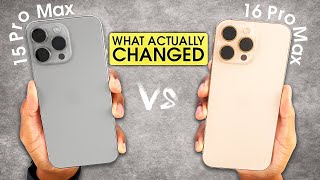 iPhone 16 Pro Max vs 15 Pro Max What REALLY Changed [upl. by Dougal250]