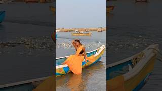 Mumbai Ke Beach Me Kiya Shoot 🌊🏖️ ytshorts sonadey funny [upl. by Halilad650]