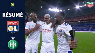 OLYMPIQUE LYONNAIS  AS SAINTÉTIENNE 2  1  Résumé  OL  ASSE  20202021 [upl. by Auqinet83]