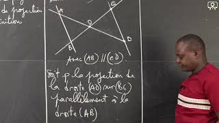 Cours  3e  Maths  Géométrie  Rapport de projection 12 [upl. by Naashar]