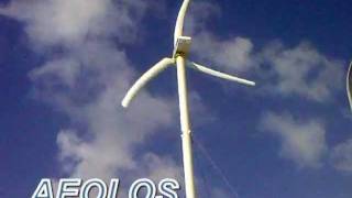 AEOLOS 3kw Horizontal Axis Wind Turbine [upl. by Ellek]