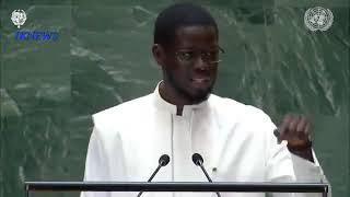 Lintégralité du Discours du Président Bassirou Diomaye Faye à la tribune des Nations Unies [upl. by Ada726]