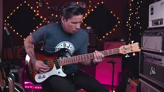 Eastwood Guitars Sidejack Pro Bass demo with RJ Ronquillo [upl. by Hayimas893]