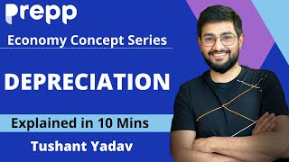 What is DEPRECIATION  Economics explainer series  Concepts in 10 minutes [upl. by Ahsitak]