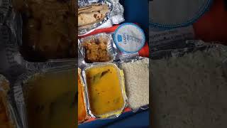 Rajdhani express dinner full meal  Chennai to Delhi [upl. by Sinoda]