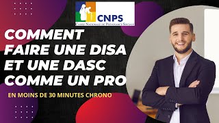 DISA CNPS  COMMENT BIEN RENSEIGNER LA DISA CNPS [upl. by Steep]