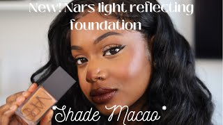 NEW NARS LIGHT REFLECTING FOUNDATION Shade Macao [upl. by Alekim]