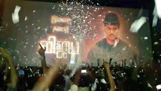 GHILLI Thalapathy Vijay re release Mass by Kollam Nanbans  BEAST [upl. by Linet616]