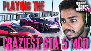 Playing the CRAZIEST MODDED GTA 5 Ever Insane Mods amp Gameplay 😱🔥🥵 [upl. by Brendon]