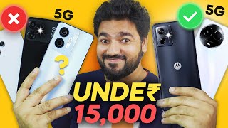 best 5G phones 10K to 15K ONLY [upl. by Adihsar]