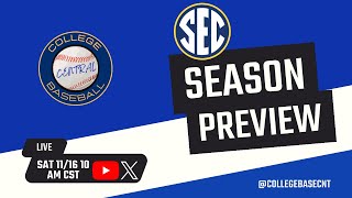 College Baseball Central SEC Preview [upl. by Neva706]