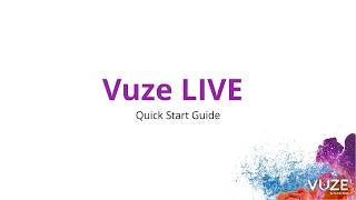 Vuze LIVE Tutorial  How to stream LIVE in 3D 360 to youtube or facebook with Vuze Camera [upl. by Idmann62]