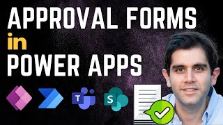 How to create Approval Forms in Power Apps [upl. by Levin592]