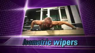 Isometric chest wipers  KILLER CHEST EXERCISE  How to [upl. by Slemmer206]