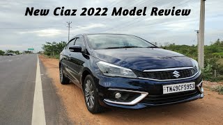 Maruti New Ciaz Alpha 2022 model  Full detailed review [upl. by Cochran384]