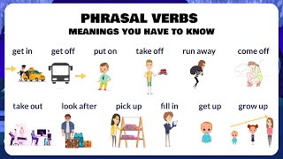 Vocabulary Phrasal verbs  Phrasal verbs with sentence  Listen and practice [upl. by Ammej168]