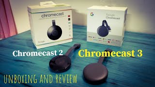 2019 Google Chromecast 3 vs Chromecast 2 Unboxing amp Review features amp update [upl. by Einolem]