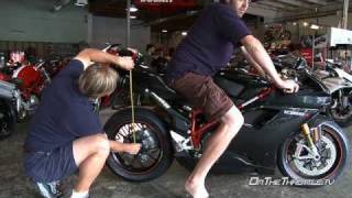 2008 Ducati 1098S Suspension Evaluation [upl. by Natalie]