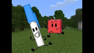 Pen and Blocky Go into Minecraft [upl. by Lesiram900]