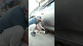 Flat Tyre No Problem Fix It Like a Pro in Minutes 💪🚗 flattyres tyrefailure kwikfixauto [upl. by Tenney]