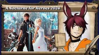 FFXIV A Nocturne for Heroes  FFXV Collab Event 2024 no commentary [upl. by Aicnelav]