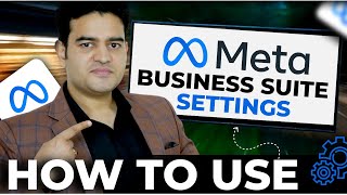 Facebook Meta Business Suite Settings Tutorial in Hindi  facebookmetabusinesssuite [upl. by Olim664]