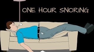 One Hour Snoring Sound Effect [upl. by Lonergan]