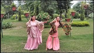 Mother Daughter Dance Performance  Teej Special  Bhangra [upl. by Anawaj]