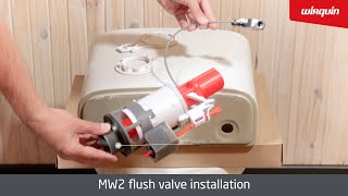 WIRQUIN MW2 Dual Flush Mechanism  JOLLYFILL Bottom Inlet Installation SA [upl. by Audsley]