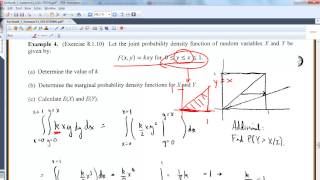 MA 381 Section 81 Joint Probability Density Functions [upl. by Giles]