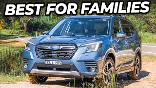 This SUV Isn’t Sporty But Families Will Love It Subaru Forester 2023 Review [upl. by Jamaal]