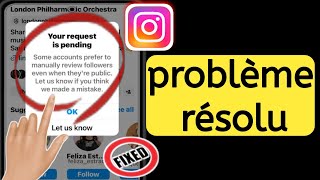 Comment résoudre votre demande est en attente Problème Instagram  votre demande est en attente [upl. by Hsak]