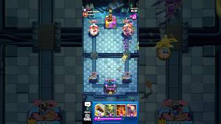 Log bait is more funnier with EVO Skeletons clashroyale shorts [upl. by Anyela799]