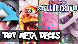 Top 5 Competitive Decks in the Pokémon Stellar Crown TCG Format [upl. by Josler]